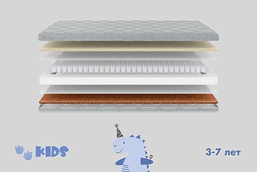 Матрас Zavr 3 (Тик серый)